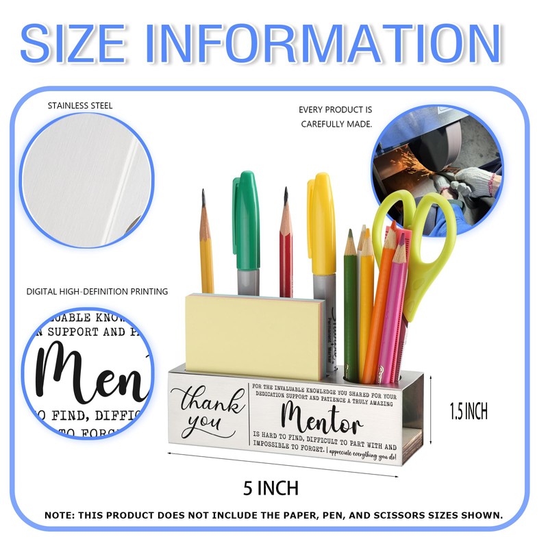 Thank You Motivational Gift for Mentor, Appreciation Gift for Mentors