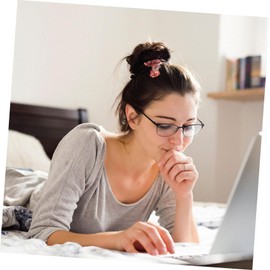 Ipetboom Hair Clips for Women Pack Acrylic Claw Clips Mini Vintage Style Hair Pin Ponytail Holder Strong Teeth for Daily Cooking and Travel