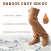 Snugglepaws Sock Slippers，Snuggle Paws Thigh High Socks，Furry Long Leg Warmers