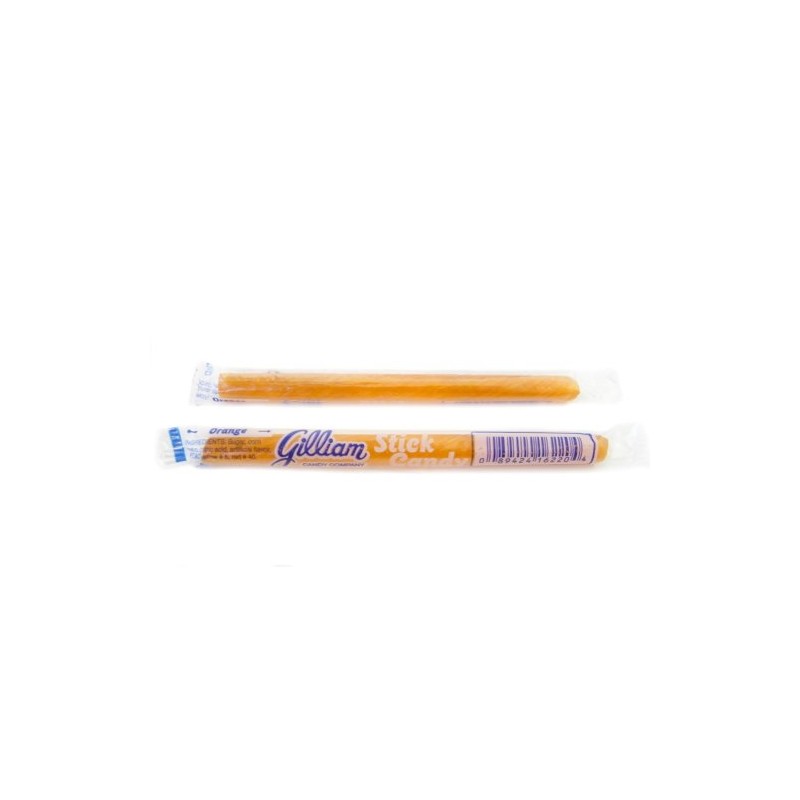 Old Fashioned Candy Sticks [80CT Box], Orange