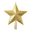 TENDYCOCO 20cm Star Tree Topper Christmas Tree Topper 5 Point