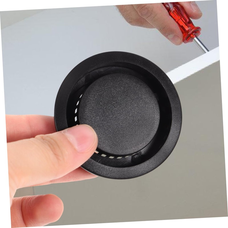 Gadpiparty 6pcs Soffit Vent Covers Breathable Cabinet Door Vents for