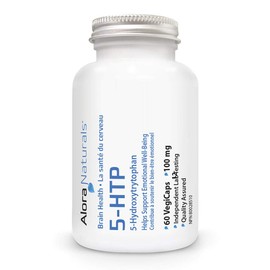 Alora Naturals - 5-HTP (5-Hydroxytryptophan) - Helps Support Emotional Well-Being, Raises Serotonin Levels - (60 Vegetarian Capsules)