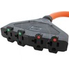 AC WORKS L14-20P 20Amp 4-Prong Generator Locking Plug to (4)