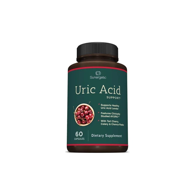 Suplemento Sunergetic De cido rico 60 Cpsulas Sabor Sin sabor