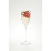 AIOS Set of 6 Champagne Flutes in Unbreakable Polycarbonate Plastic.