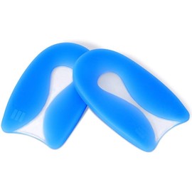 Ymiko Copas de Gel para Talón | Alivio de Dolor de Talón, Espolón Óseo y Tendón de Aquiles | Cojines para Hombre y Mujer | Talla Grande | 2 Piezas