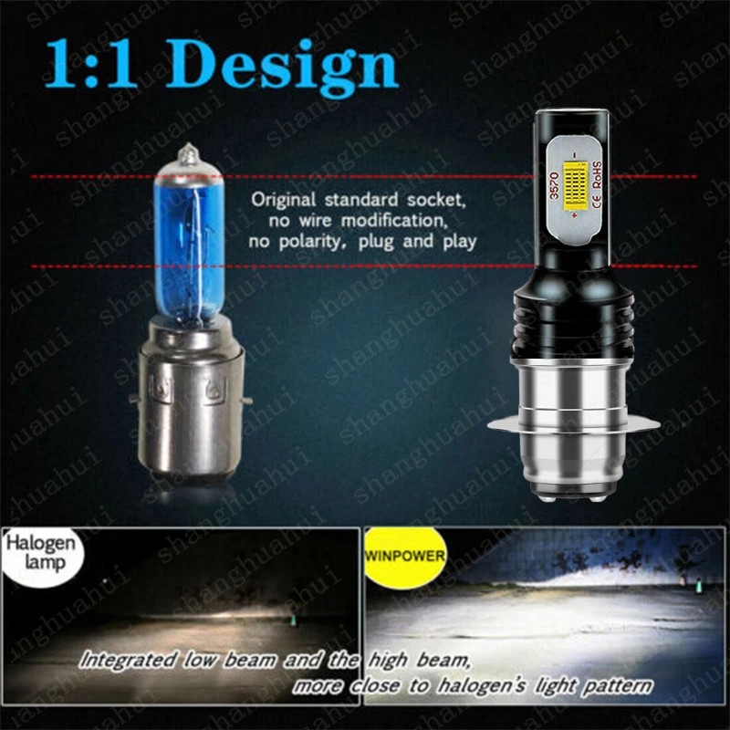 Unbranded For Honda Rancher 350 400 Recon 250 LED 100w