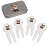 Azeeda 'Adorable Red Fox' Golf Divot Tool/Repair Fork Gift Set