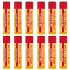 Burt's Bees Moisturizing Lip Balm .15 Ounce 100% Natural Origin - Strawberry (12, Strawberry)