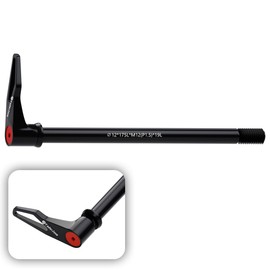 Thread Pitch 1.5mm Bicycle Hub Thru Axle Adapter Boost Forks Quick Release Thru Axle with Handle (12mm x 175mm Length)