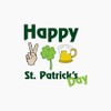 CafePress Happy St Patrick'S Day Magnets 2.25" Round Magnet, Refrigerator