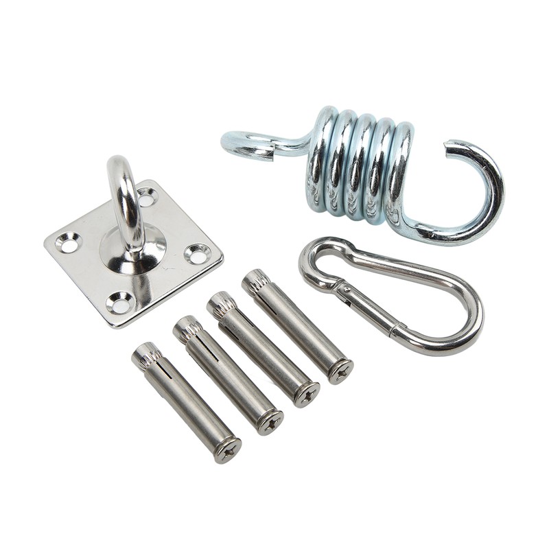 Hammock Hanging Kit Durable Wearable Stainless Steel Firm Connection Convenient