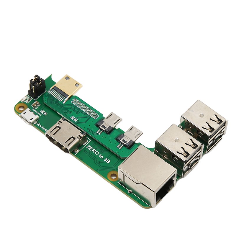 Expansion Board for Raspberry Pi 2W to 3B 3 USB2.0