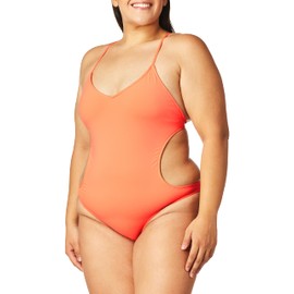 EIDON Bañador de una Pieza Lotus para Mujer, Sabores Sorbet, XL