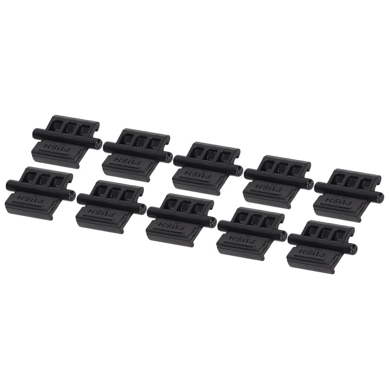 10pcs Walkie Talkie Push Button Battery Lock Hold for Baofeng
