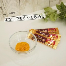 ハウスウェルネスフーズ MK限定 ウコンの力 顆粒 増量品 お得用 32本 + Kunutonnオリジナルロゴ入りhウェットシート付