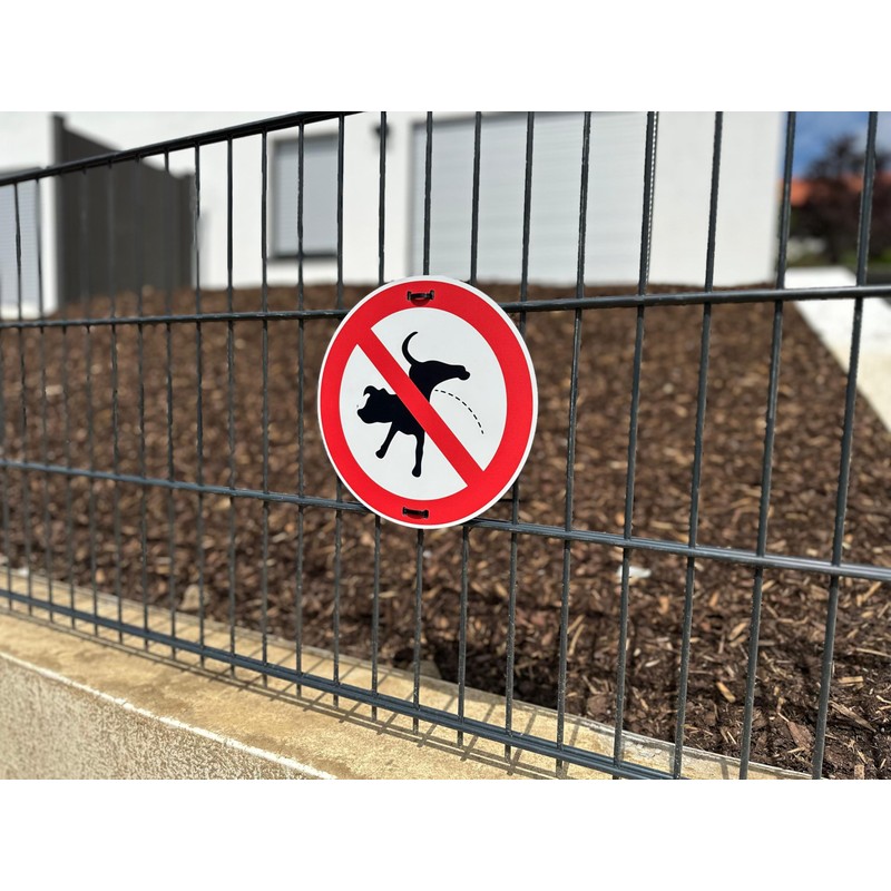 AllesKlaro® - Prohibition Sign - No Dogs Pee - 24