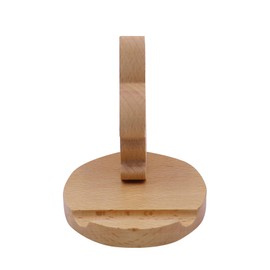 Cute Bunny Cell Phone Stand Wooden Phone Stand Animal Universal Cell Phone Holder Desktop for All Mobile Smart Phone,2#