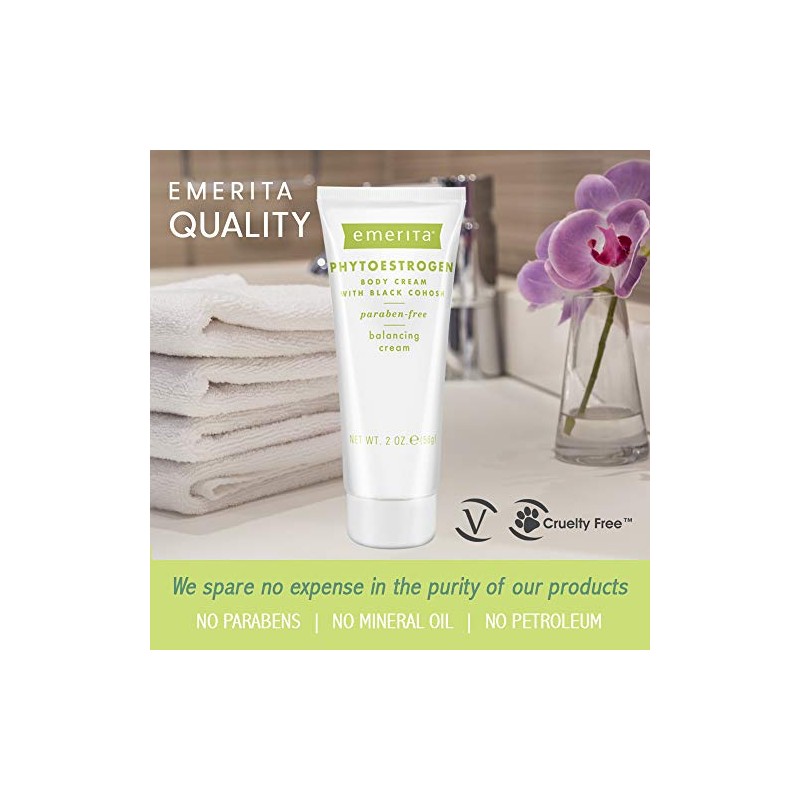 Emerita - Phytoestrogen Body Cream, 2 Oz