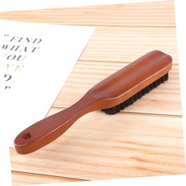 Baluue Pcs Men's Beard Brush Portable Styling Tool Wooden Handle Gentle Bristles for Facial Hair