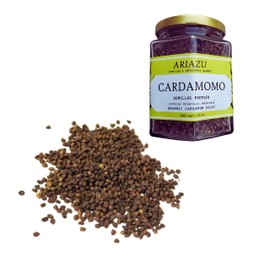 ARIAZU Cardamomo Semillas 150gr sin moler Frasco hermetico Especias orientales Cardamomo Aromatico sin impureza Infusion