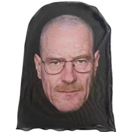 Walter Sheisty Ski Mask - Mr White - Funny Celebrity Balaclava Gift - Brian Cranston