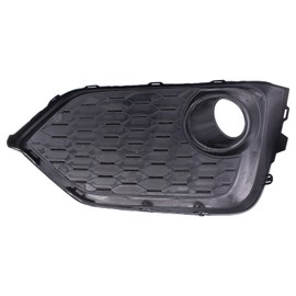 MOTOKU LH Left Driver Side Fog Light Lamp Cover for Honda Civic Hatchback 17-19