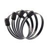 ISPINNER 4pcs 5 Inch Stainless Steel Adjustable 105-127mm Size Range