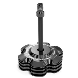 NICECNC Black Fuel Tank Cap with Hose Compatible with Yamaha Grizzly 125 2011-2013, Raptor 700 2011-2025, TTR110E 2011-2025, YZ65 2018-2025, See Fitment
