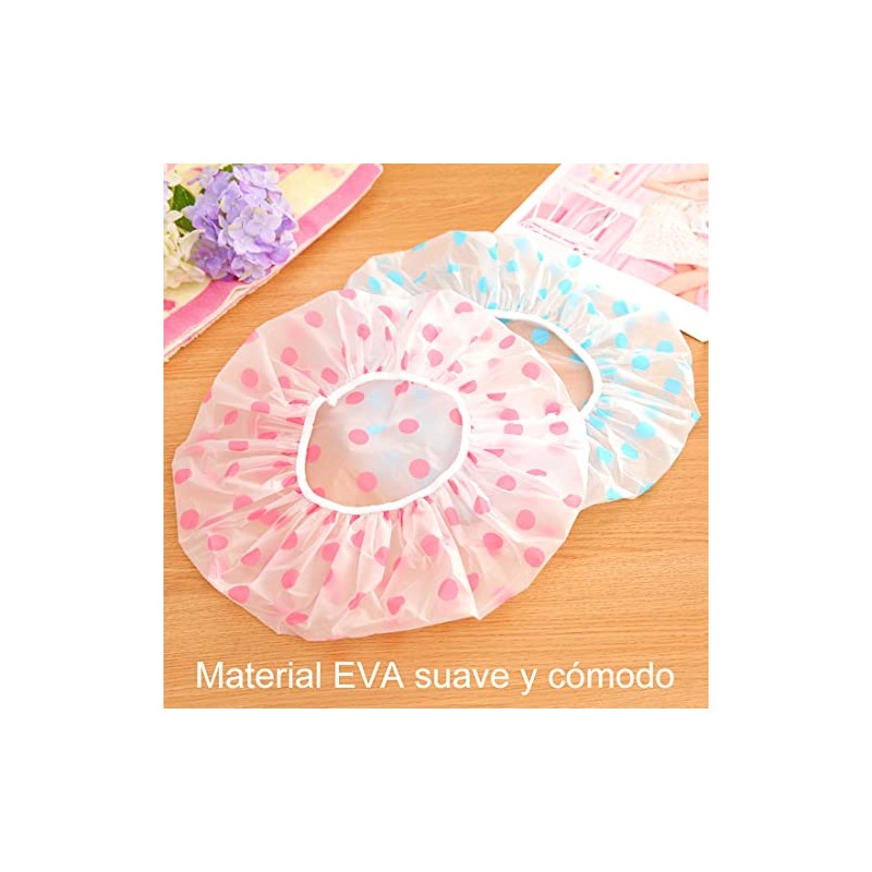 3 Piezas Gorros De Baño Impermeable Para Mujer Para El
