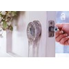 The Lock Locker Bump Proof Deadbolt Door Locker, Clear
