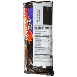 McVitie's Digestives Roll Wrap, Dark Chocolate, 10.5-Ounce