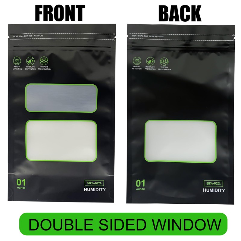 1 OZ Storage Terp Bag 58%-62% RH 2-Way Humidity Control