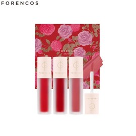 FORENCOS Tattoo Velvet Mini Set 3items, Color:02 CHILLI