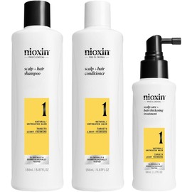 Nioxin Hair System Care Trial Kit, System 1 (Fine Hair/ Normal to Light Thinning), 3 ct.