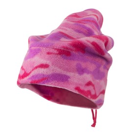 MG Camo Fleece Adjustable Hat - Pink OSFM