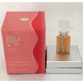 Giorgio Beverly Hills Red 2  Giorgio Beverly Hills Perfume Women Extraordinary Parfum 7.5 ml Splash D.