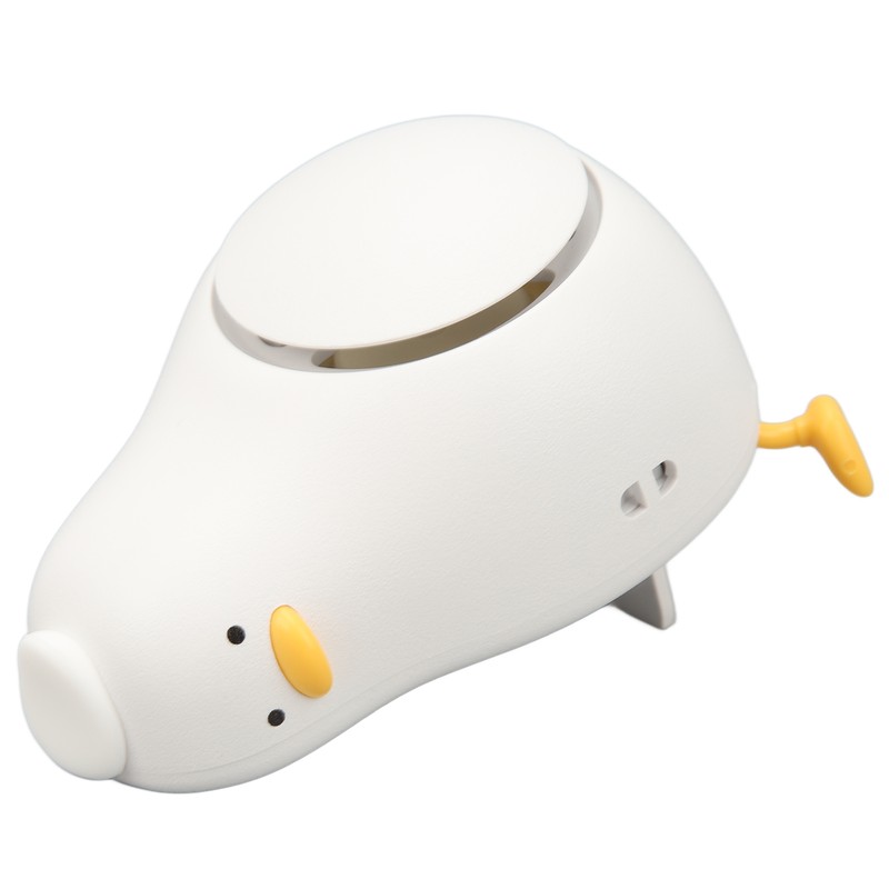Hanging Neck Fan Duck Shape Small Fan USB Charging Necklace