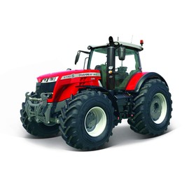Bburago | Farm Collection | Massey Fergusson Tractor with Friction | Miniature Car Replica in 1:43 Scale | Red | Toy for Kids to Collect | B18-31613