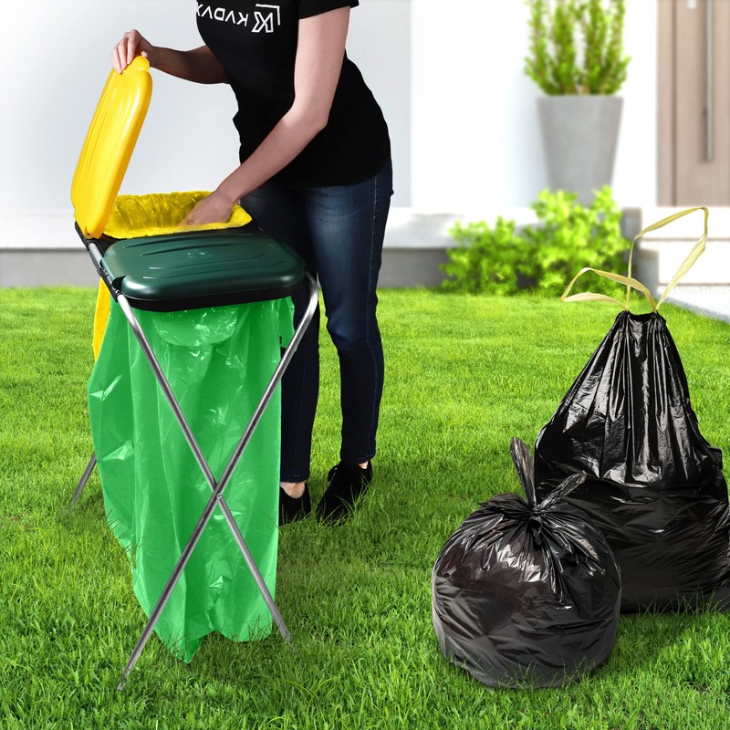 KADAX Double Bin Bag Holder, Bin Bag Stand in 5