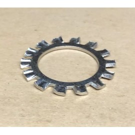 Accurate (10) 1” inch External Tooth Lock Washers Star Steel Zinc (Fits 1” Bolt Shaft)