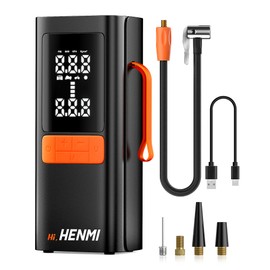 Tire Inflator Portable Air Compressor,Car Tire Air Pump Portable with Digital Pressure Gauge,18000mAh and 170 PSI Bike Tire Pump,Electric Air Pump for Motorcycle Tires,Bicycle Tires and Balls