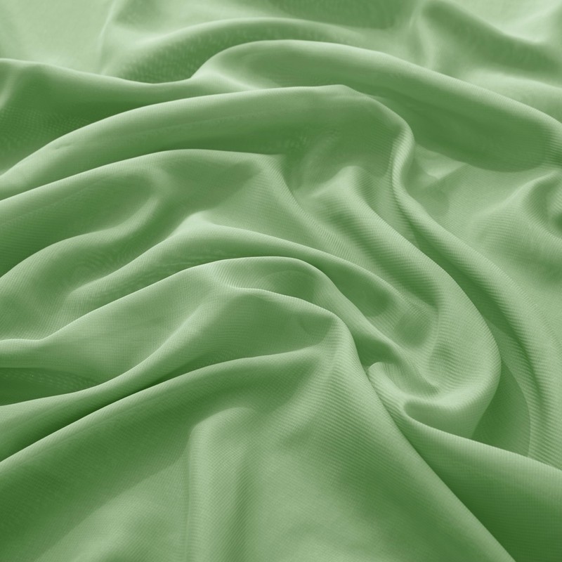 VACVELT Wedding Arch Draping Fabric Sage Green Chiffon, 1 Panel