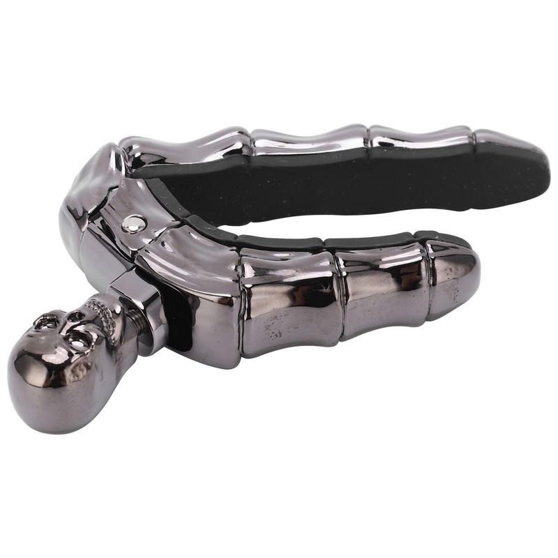 Guitar Capo Ballad Zinc Alloy Silicone Diacritics Skull Musical Instrument