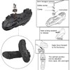 9 Piece SPD Cleat Set Bicycle Shoe Cleats Repair Parts