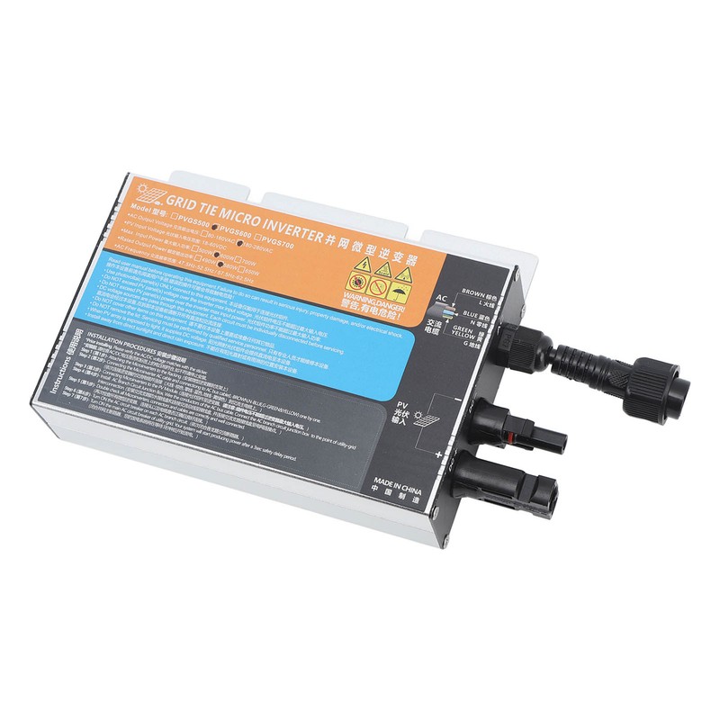 600W Grid Tie Inverter Solar Micro Inverter Power Sine Wave