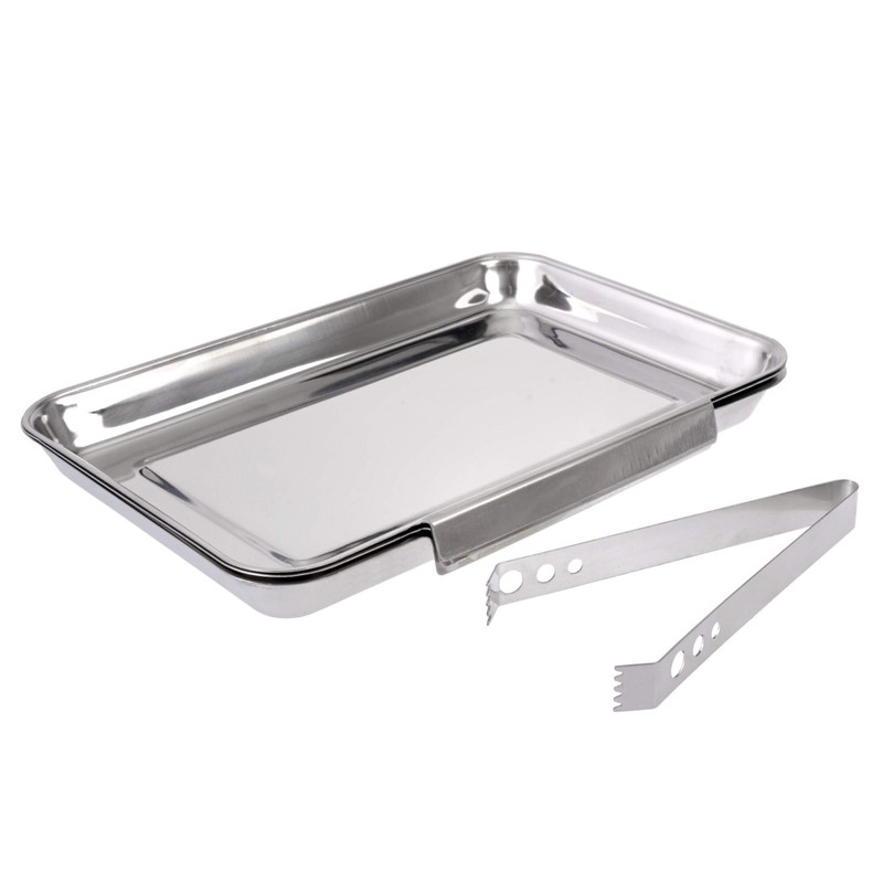 GRÄWE Breading Set 4-Piece Large Stainless Steel
