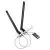 WiFi Adapter Dual Frequency 2.4Ghz/5Ghz 300Mbps/867Mbps Wireless Network Connector for