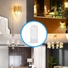 OhLectric Tubular G9 Glass Cover - Threaded Bulb Cover -